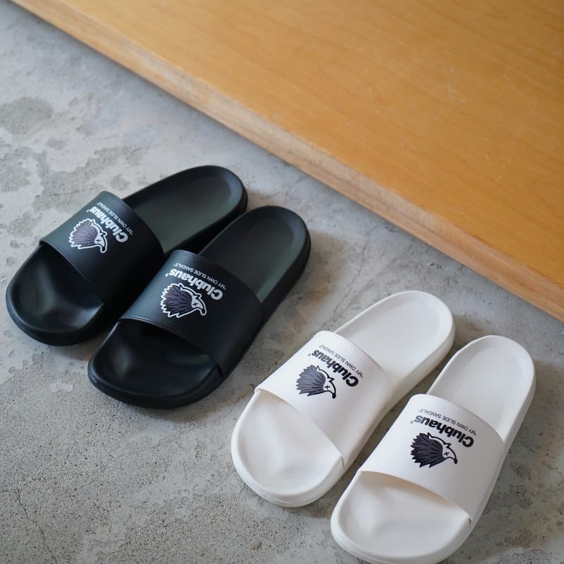 シューズ(男性用) CLUBHAUS My Own SlideSandals - Black CLUBHAUS My Own SlideSandals - Black | CLUBHAUS