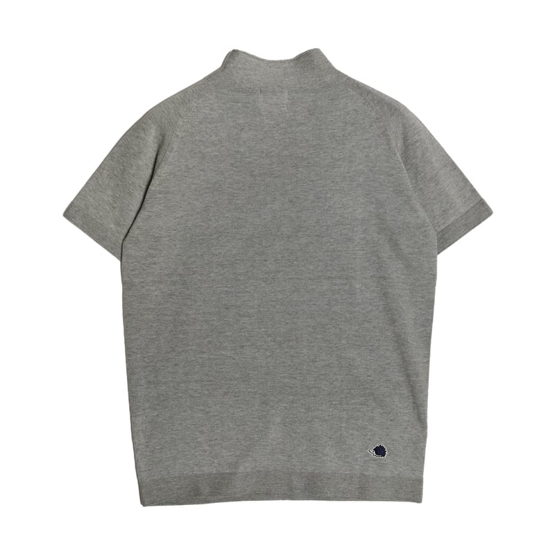clubhaus モックネックスウェット　グレー　S CLUBHAUS Knit Mockneck - Gray | CLUBHAUS | クラブハウス