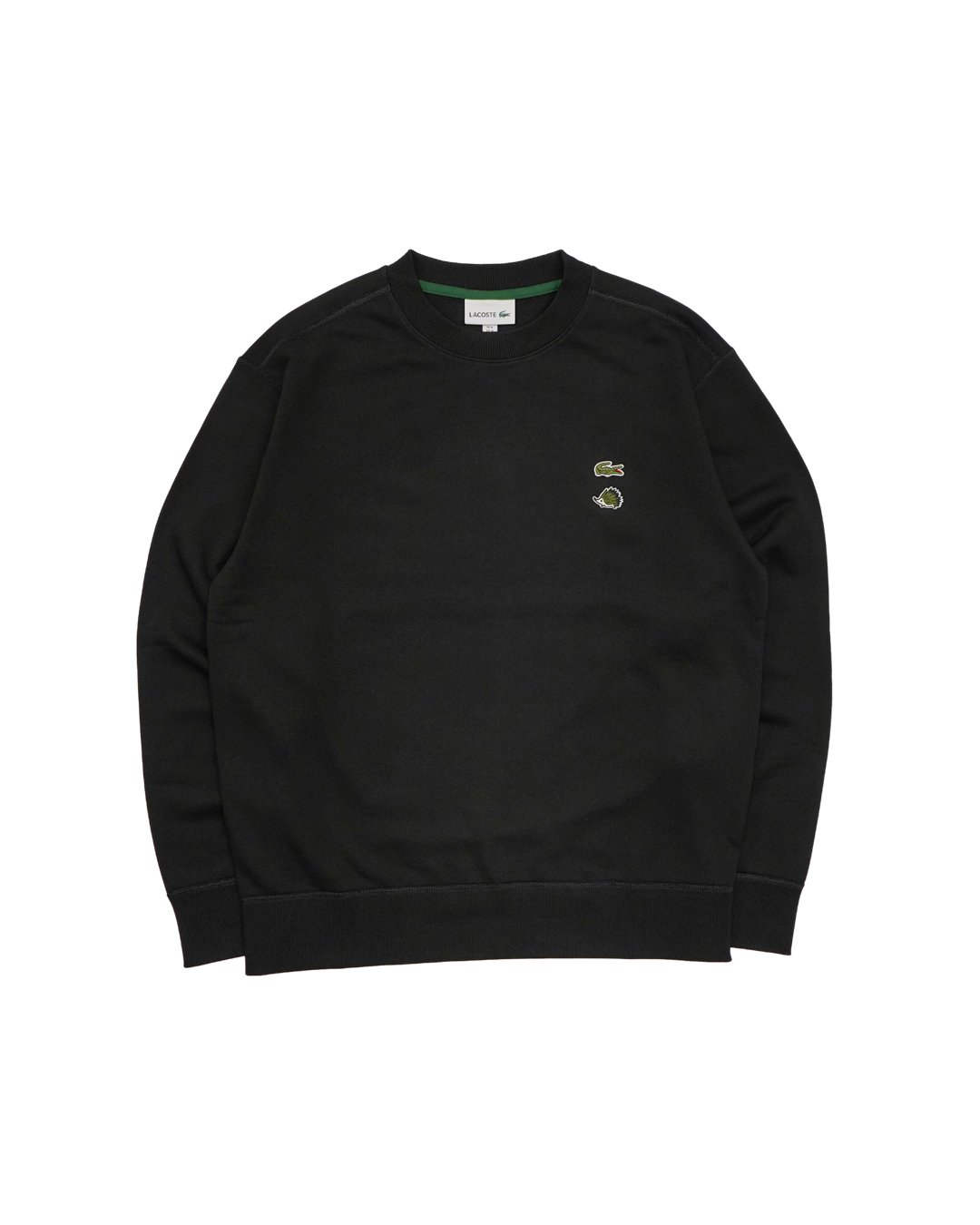 即完品】CLUBHAUS x Lacoste Sweat - Black 即完品】CLUBHAUS x