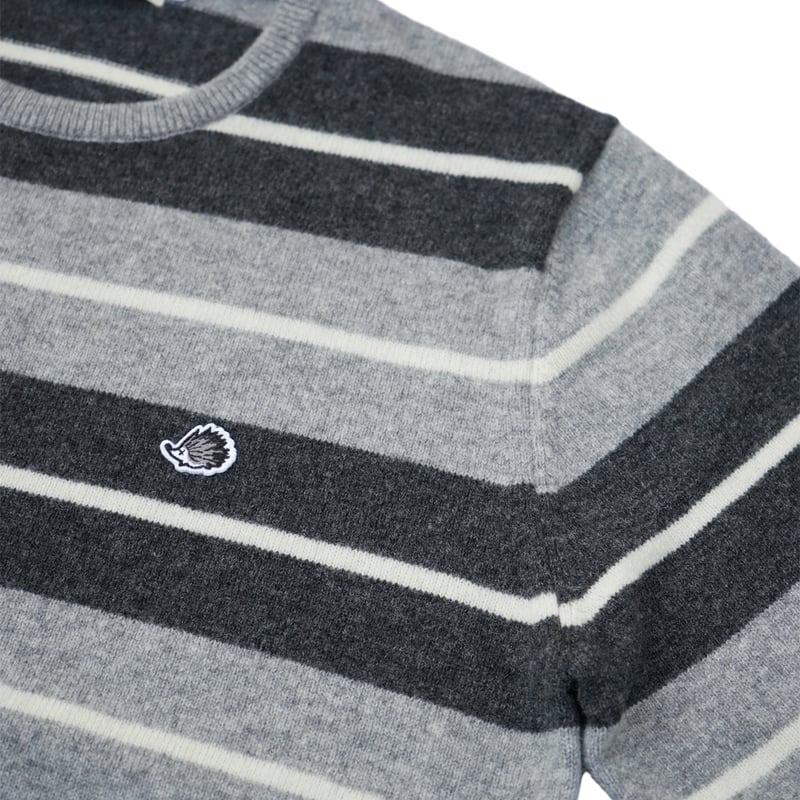 CLUBHAUS Lambs Wool Saddle Shoulder Sweater - G