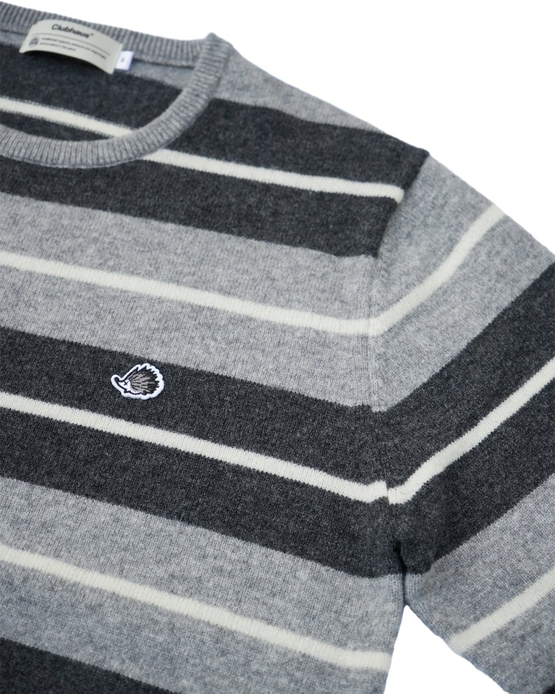 CLUBHAUS Lambs Wool Saddle Shoulder セーター CLUBHAUS Lambs Wool Saddle Shoulder Sweater - G