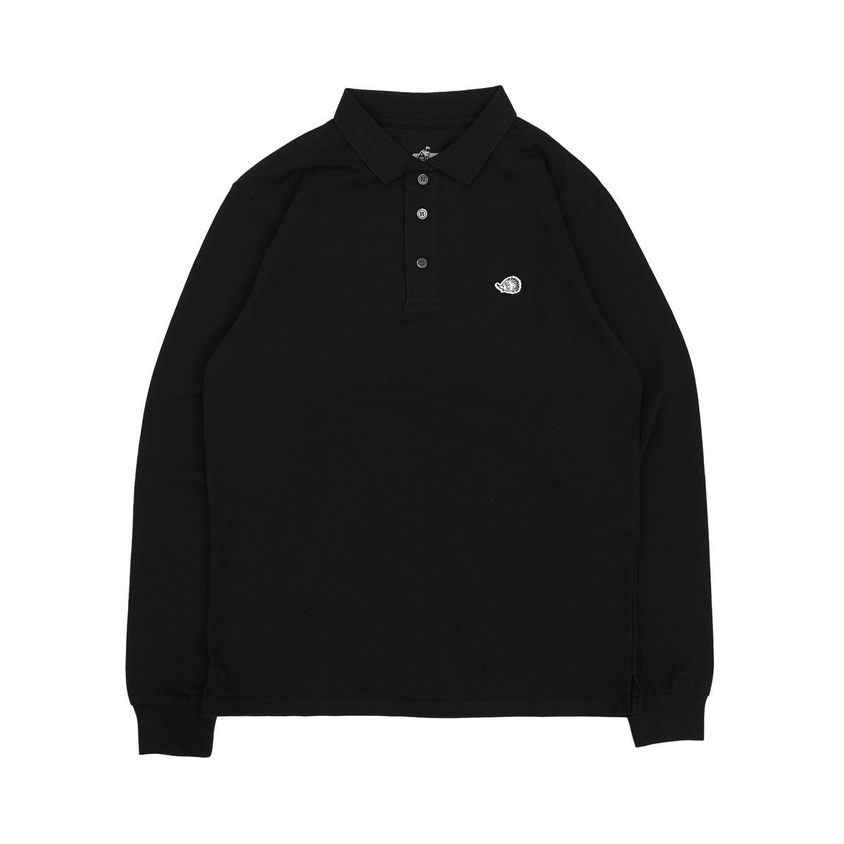 CLUBHAUS Standard L/S Polo - Black | CLUBHAUS | CLUBHAUS Standard L/S Polo - Black | CLUBHAUS |