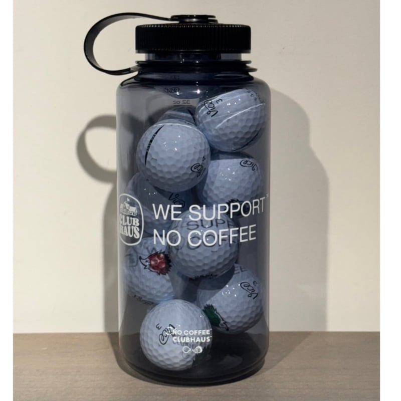 NO COFFEE × CLUBHAUS NALGENE 1ℓ - Clear | CLUBH