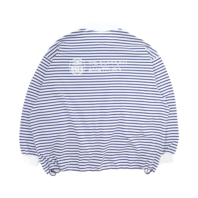 CLUBHAUS Buhloone Mindstate Polo - White/Navy |