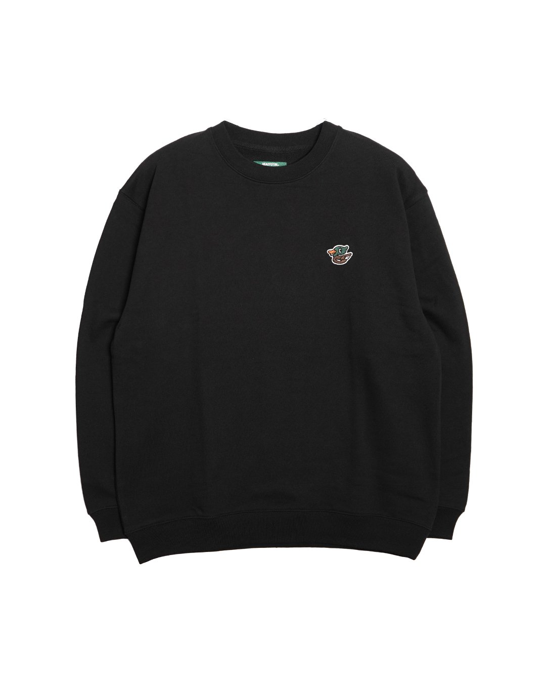 HllT × Clubhaus Crew Sweat Lite - Black | CLUBH