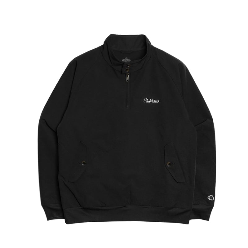 美品　ELECTRIC Clubhaus ゴルフトレーナー 黒XL 754 CLUBHAUS C9 1/4Zip Swingtop - Black | CLUBHAUS