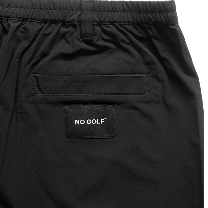 NO GOLF SHORT PANT - Black | CLUBHAUS | クラブハウス