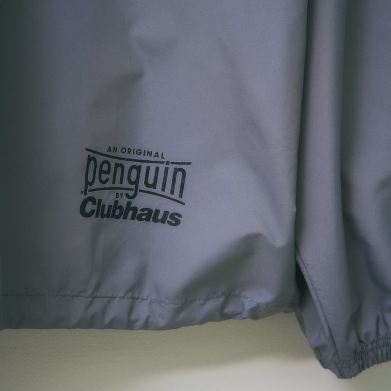 Penguin by CLUBHAUS 60' S Nylon Jacket - Black