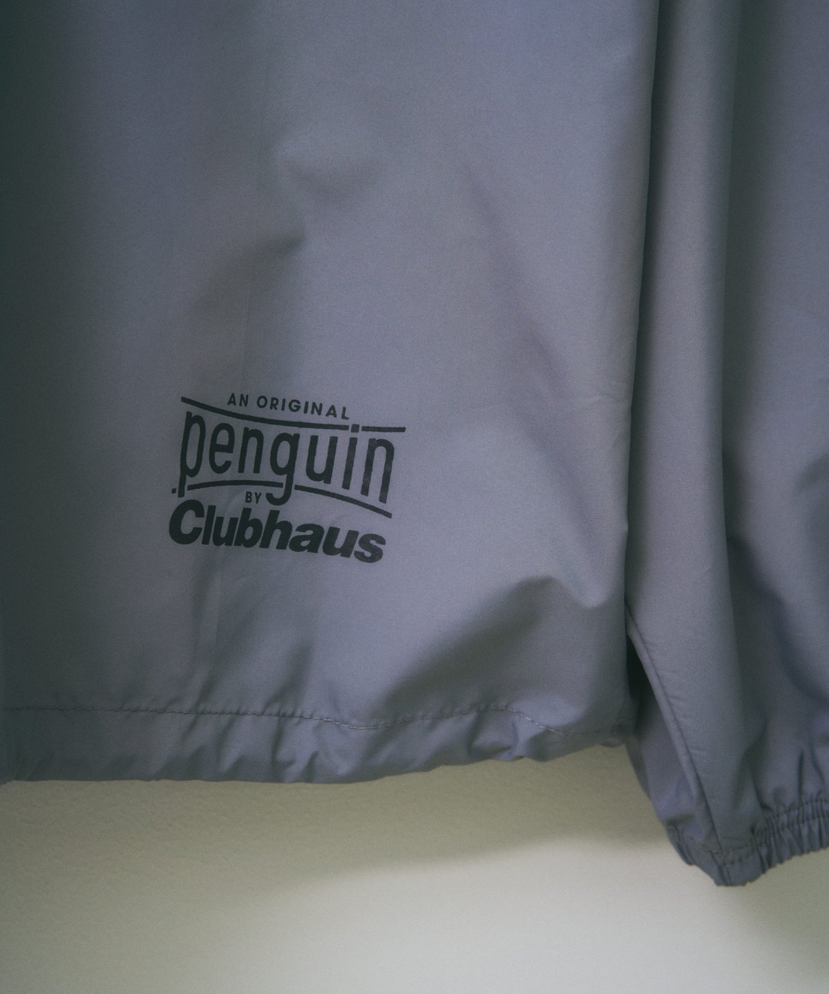 Penguin by CLUBHAUS 60' S Nylon Jacket - Black