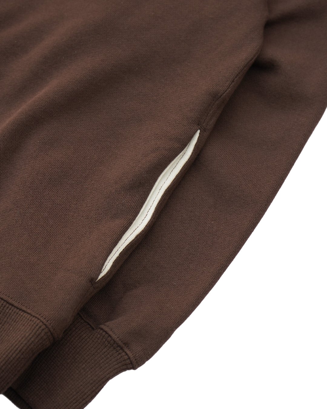 CLUBHAUS “WSA” Highneck SweatShirt - Brown | CL
