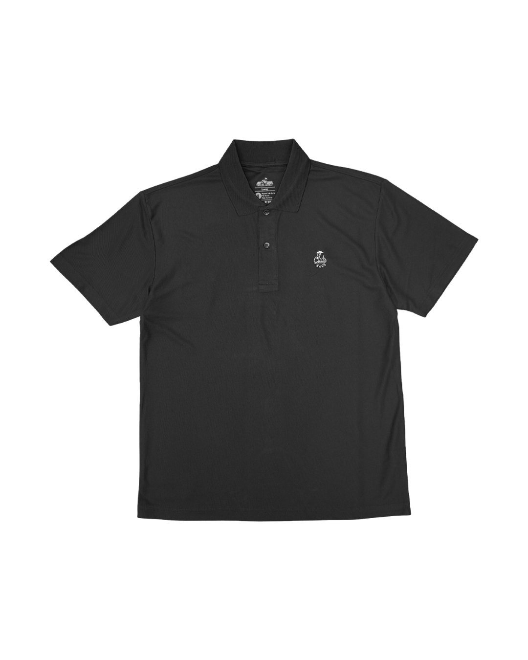 CLUBHAUS “8th Anniversary” S/S Polo - Black | C