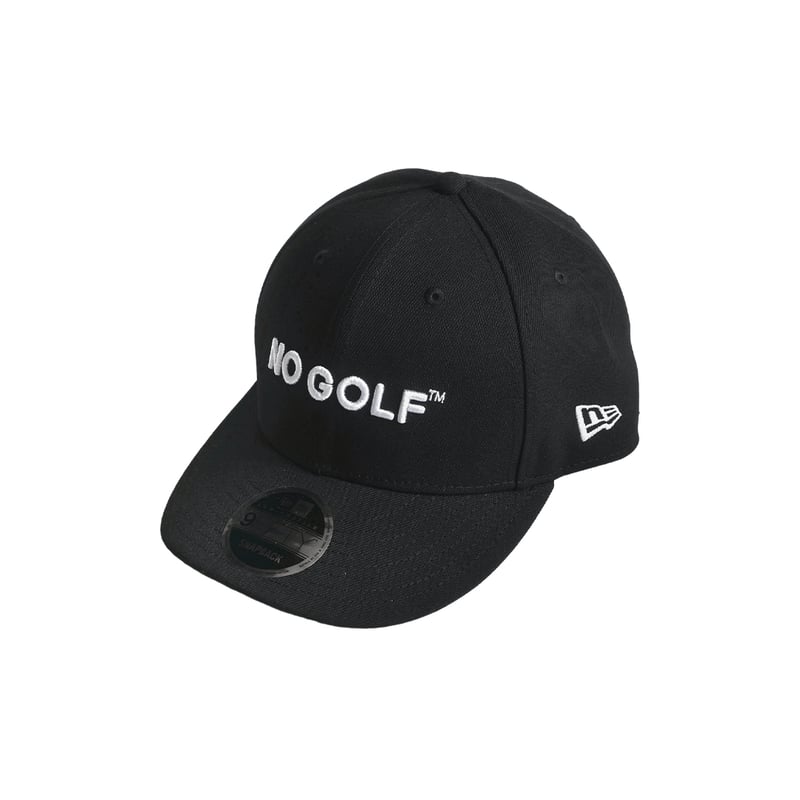 NO GOLF NEWERA 9FIFTY LOGO - Black | CLUBHAUS |