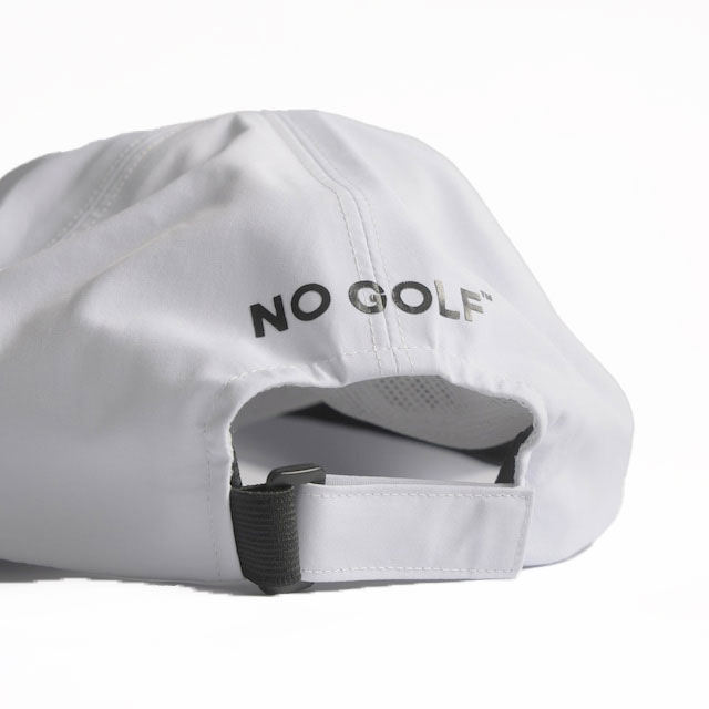 NO GOLF WATERPROOF CAP - White | CLUBHAUS | クラブハウス