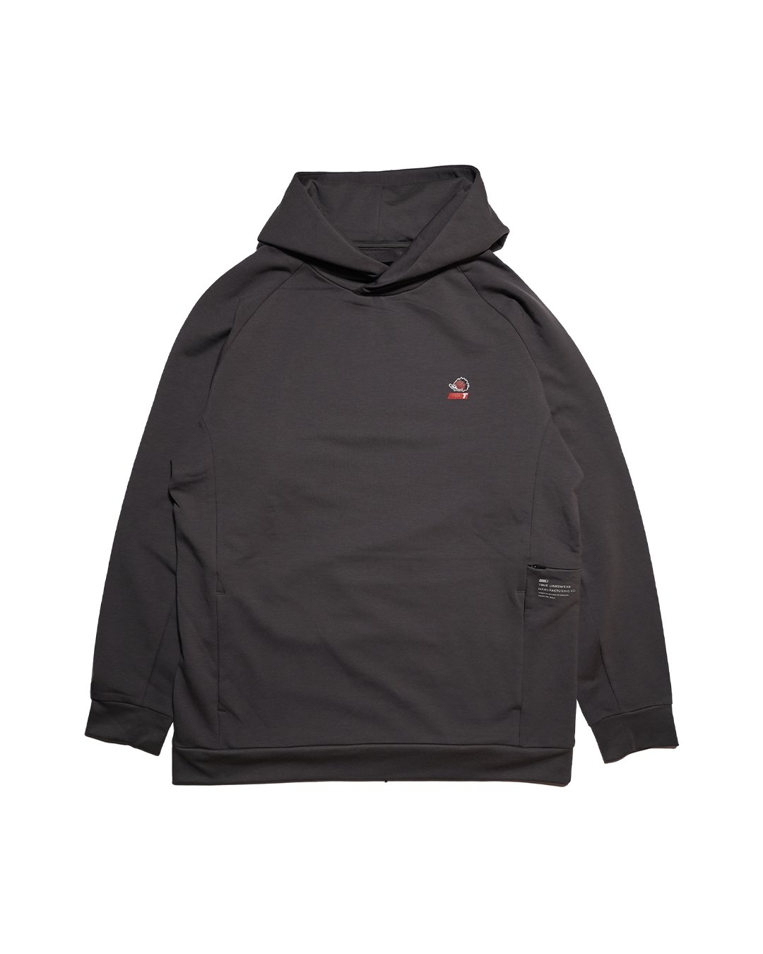 CLUBHAUS × TRUE Linkswear Hoodie - Charcoal | C