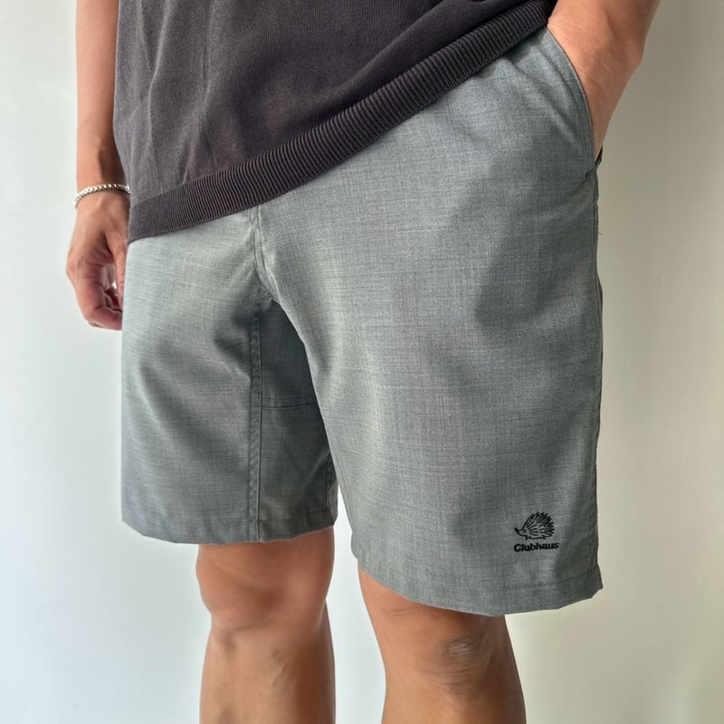 CLUBHAUS ショートパンツ CLUBHAUS Woolen Short Trousers - Gray | CLUBHAU