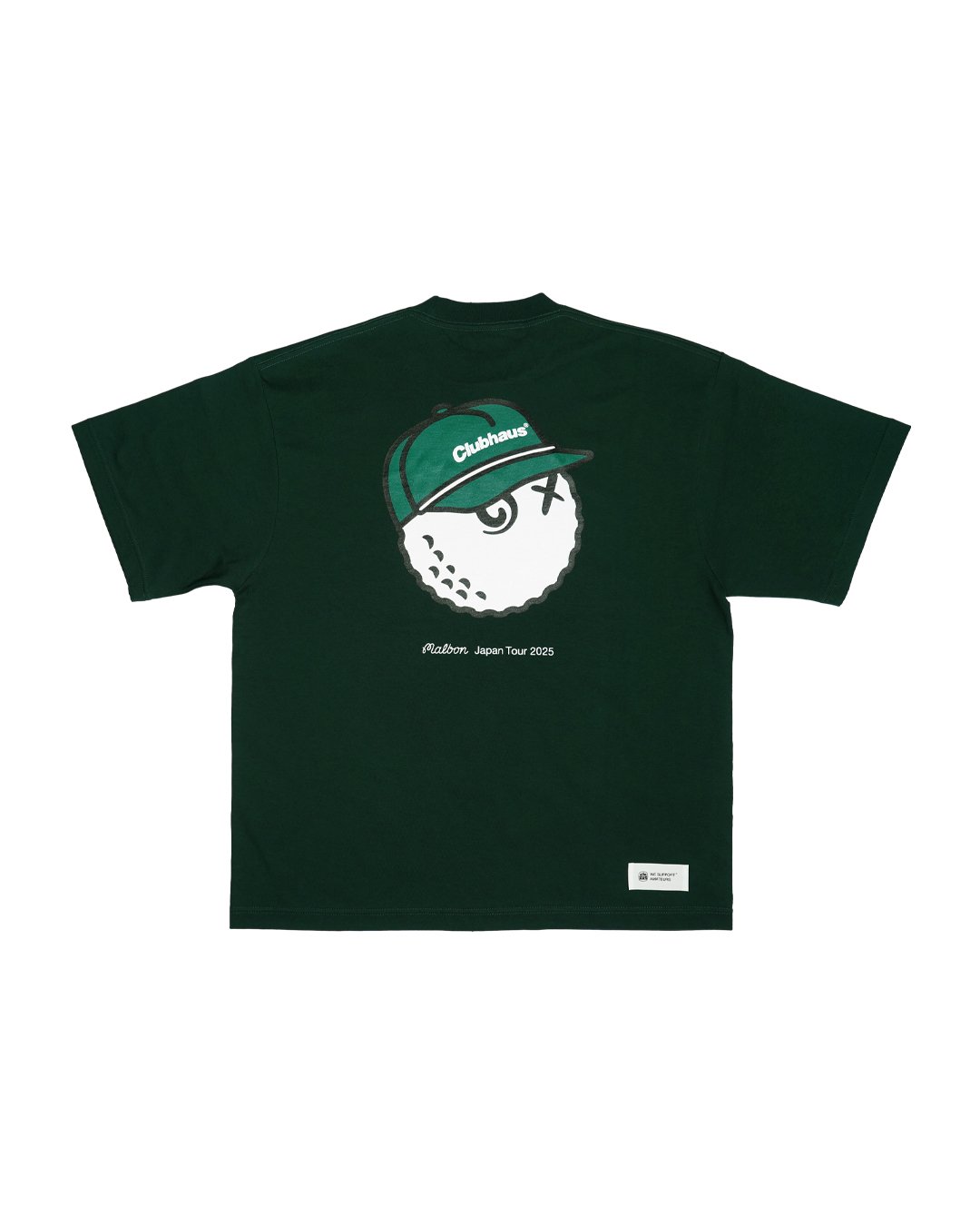 Malbon x Clubhaus コラボ Tシャツ Lサイズ 新品即完品