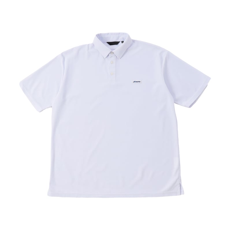 Mizuno ポロパンボックスタイプホワイト MIZUNO Box Logo Polo - White | CLUBHAUS | クラブハウス