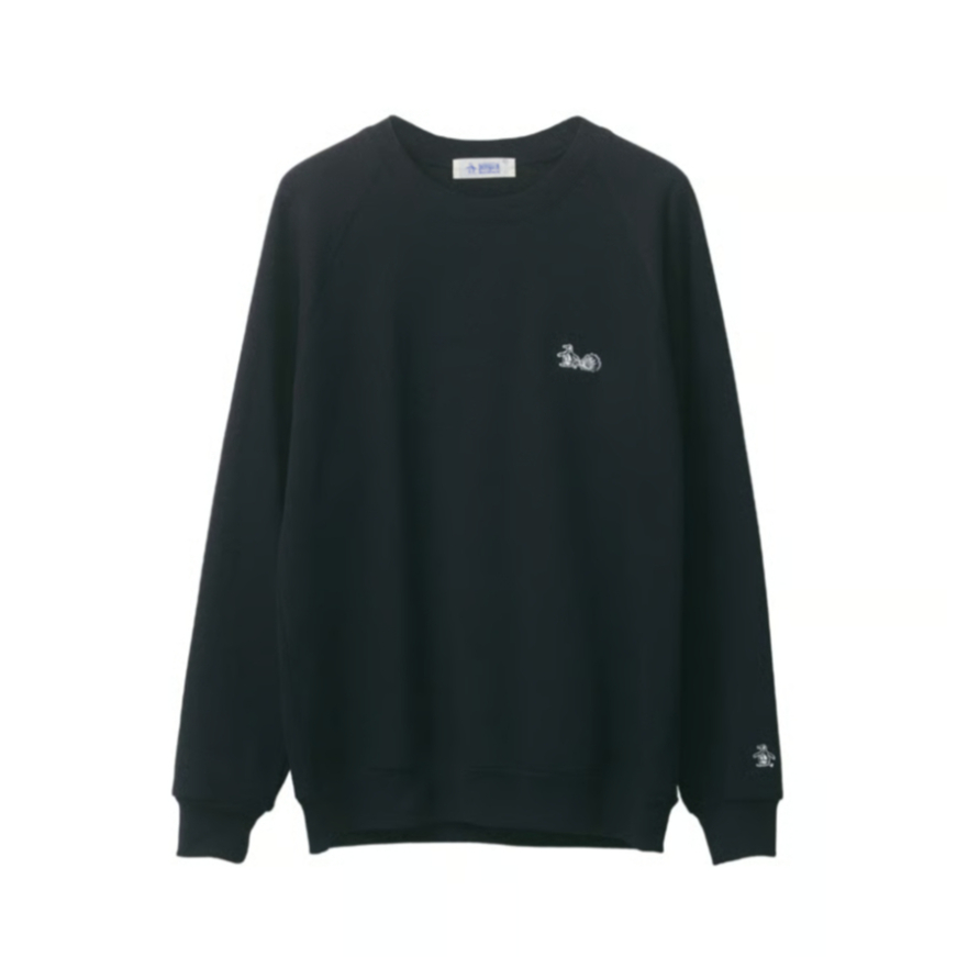 新品未使用　clubhaus クラブハウス　マンシング　XL Penguin by CLUBHAUS Crew neck sweat shirt - Bla