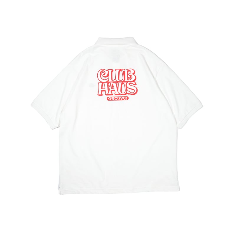 CupNoodle × CLUBHAUS Polo - White | CLUBHAUS |