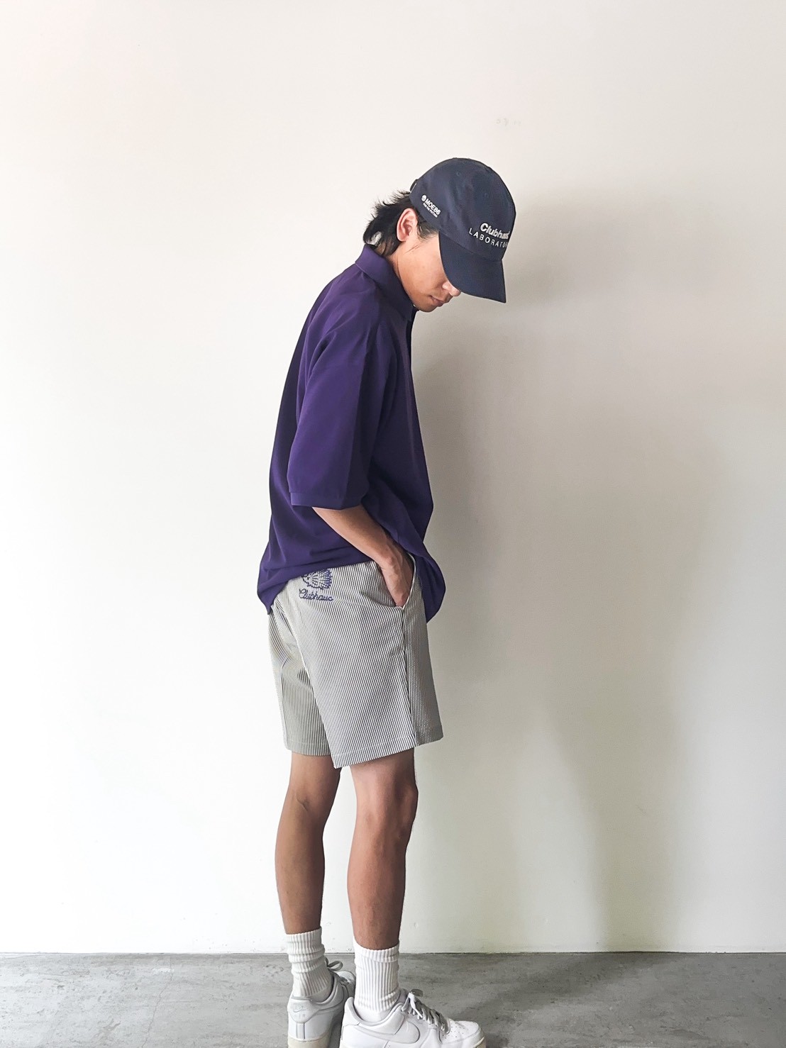 CLUBHAUS Big Polo - Purple | CLUBHAUS | クラブハウス