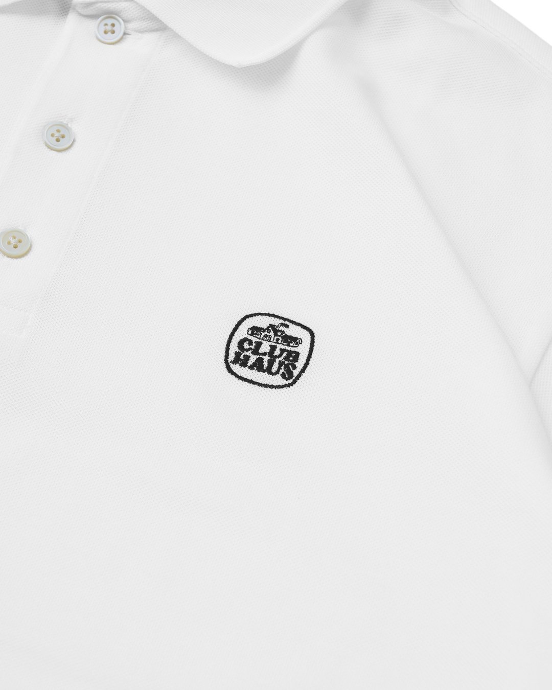 CLUBHAUS New Standard Polo - White | CLUBHAUS |