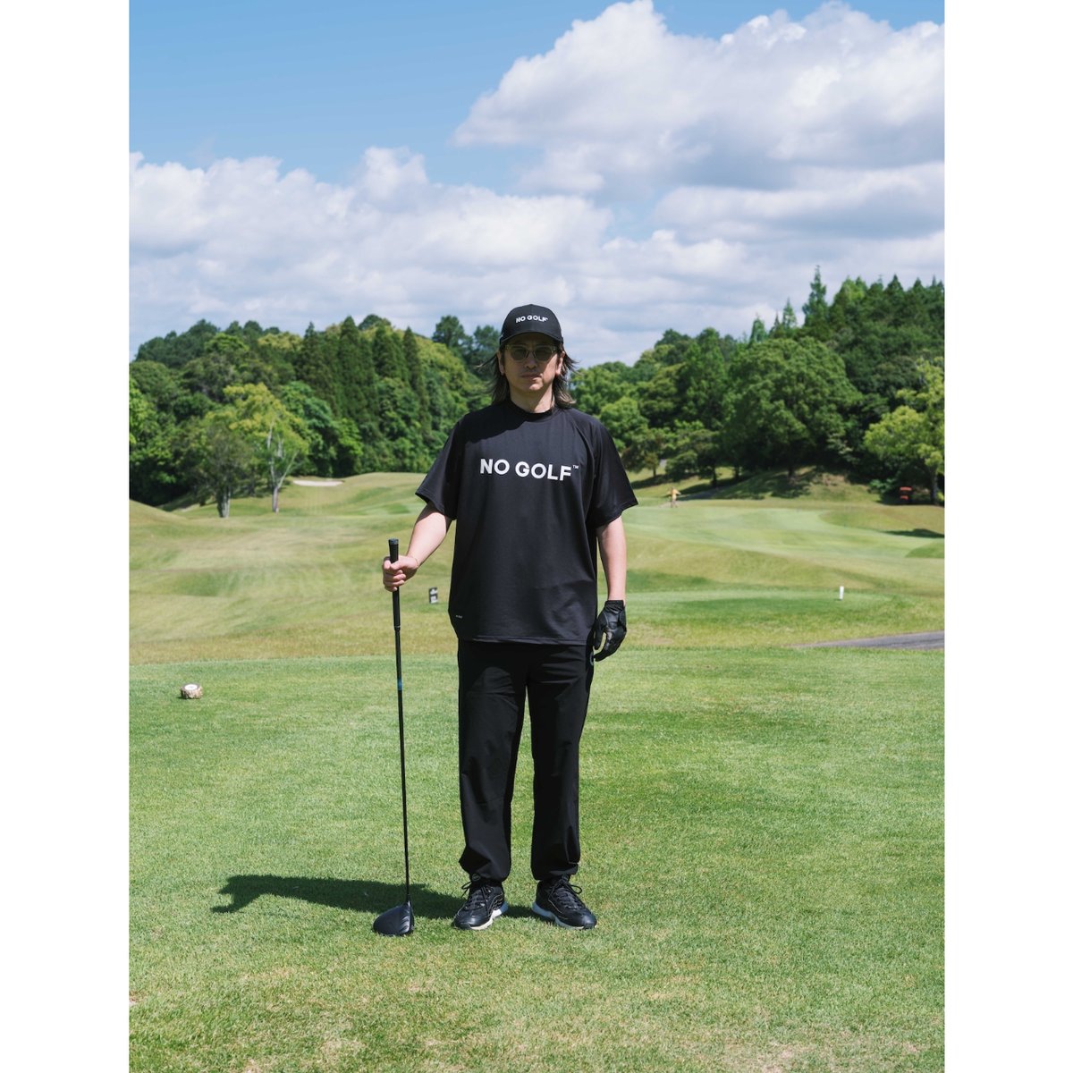 NO GOLF MOCK NECK SS COOLPASS - White | CLUBHAU