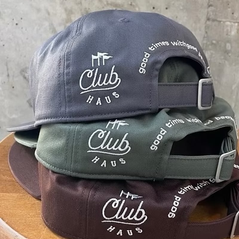 CLUBHAUS キャップ　フェルト　CH CLUBHAUS キャップ フェルト CH