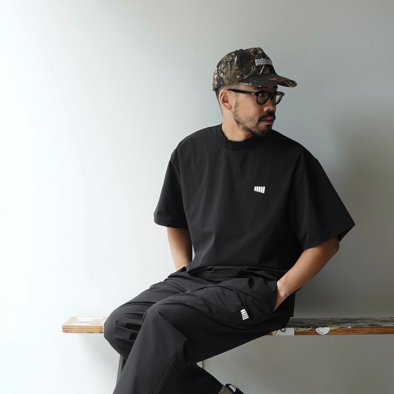 ◆CLUBHAUS◆dynamic range Mock Tee ’25 dynamic range Relax Mock Tee '25 - Black | CLUB