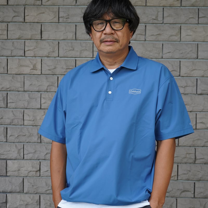 CLUBHAUS Reflective Polo - Blue | CLUBHAUS | クラ