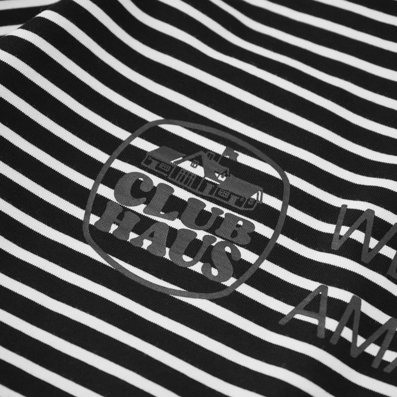 CLUBHAUS Buhloone Mindstate Polo - Black/White