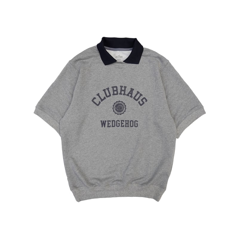 Wedgehog Collage S/S Sweat Shirt - Gray | CLUBH