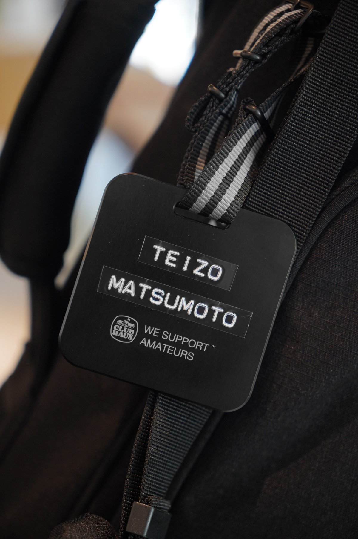 超美品】clubhausオリジナル アルミネームタグ