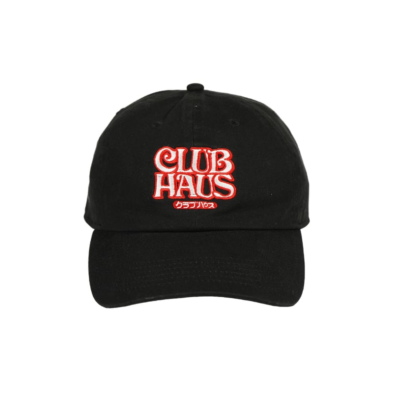 CupNoodle × CLUBHAUS Logo Cap - Black | CLUBHAU