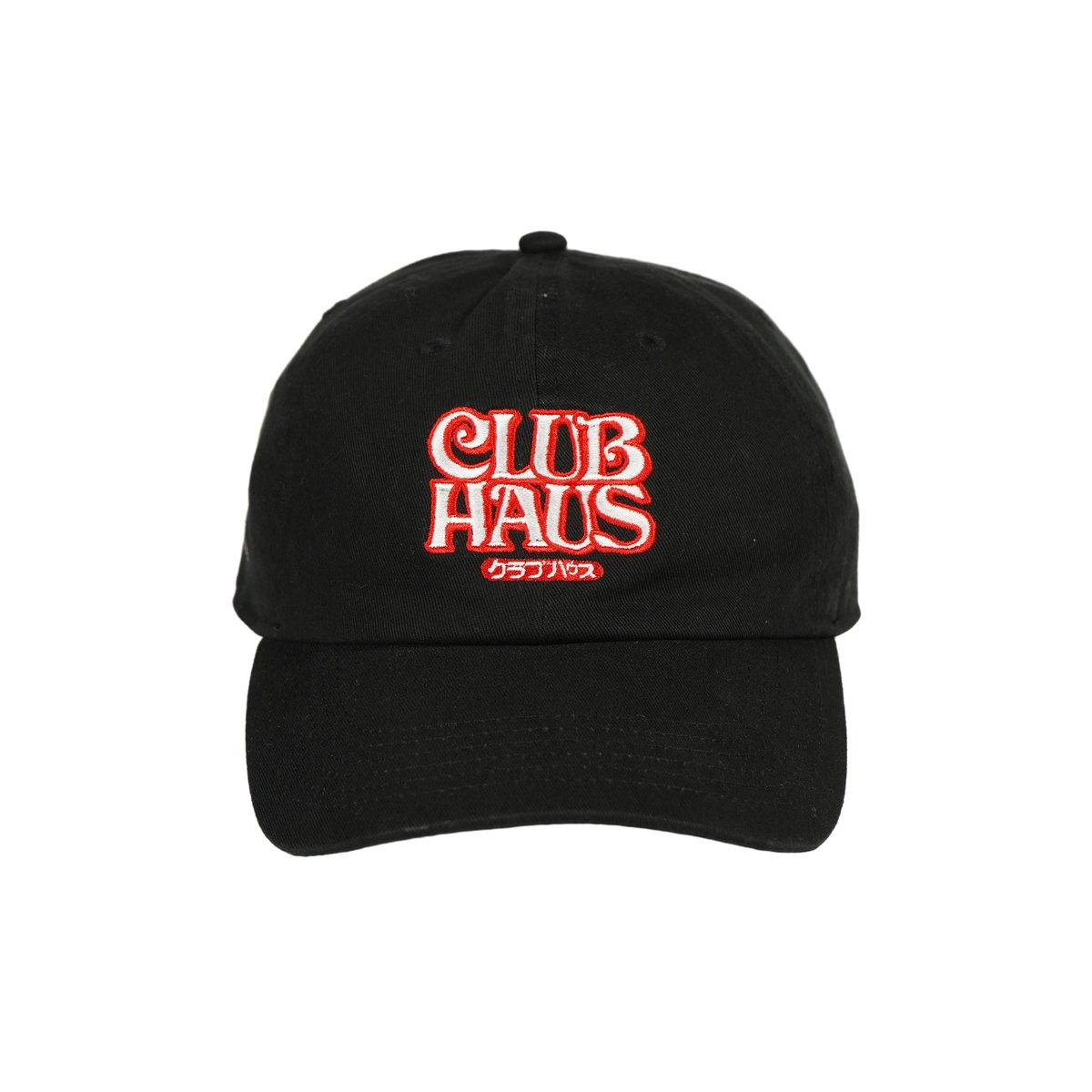 新品/CupNoodle × CLUBHAUS Logo Cap - Black fit=scale-down,w=1200