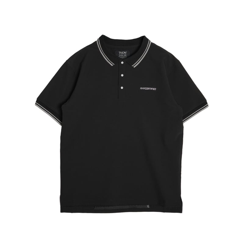 TAION Jersey Polo CLUBHAUS custom - Black | CLU