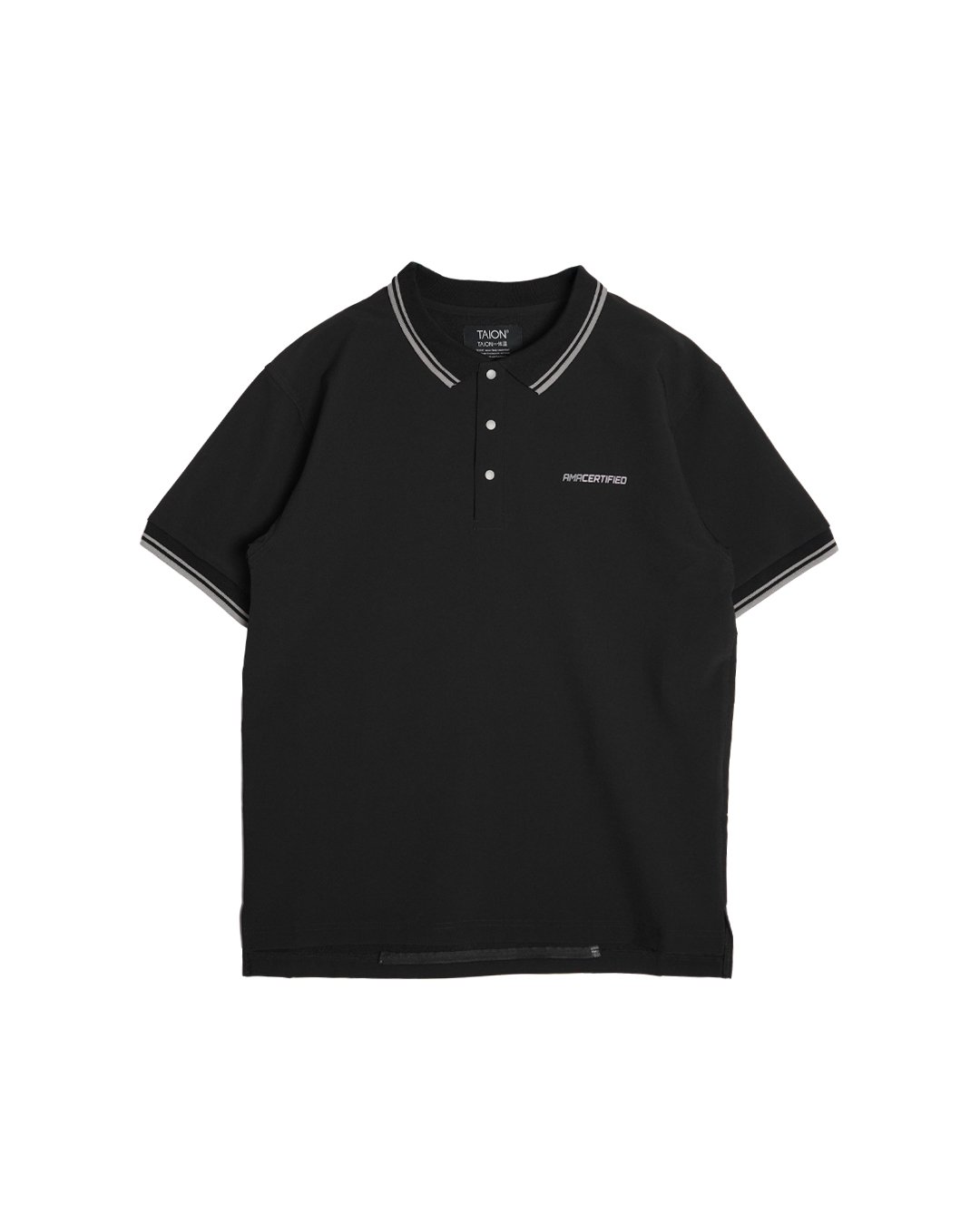 TAION Jersey Polo CLUBHAUS custom - Black | CLU