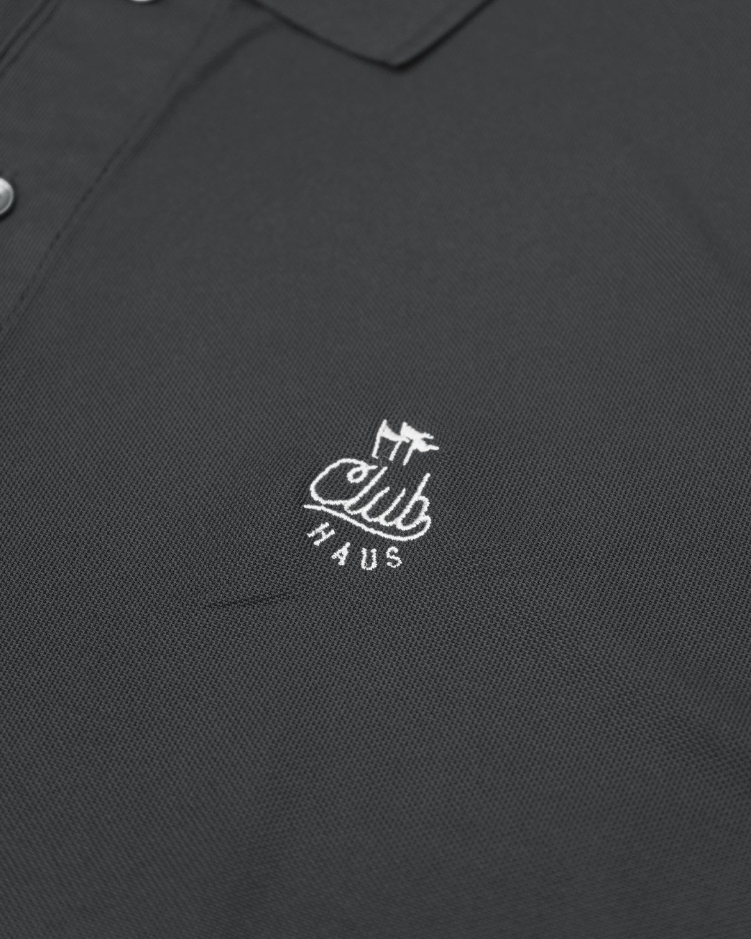 CLUBHAUS “8th Anniversary” S/S Polo - Sumi | CL
