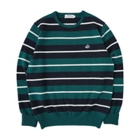 Wedgehog Collage S/S Sweat Shirt - Navy | CLUBH