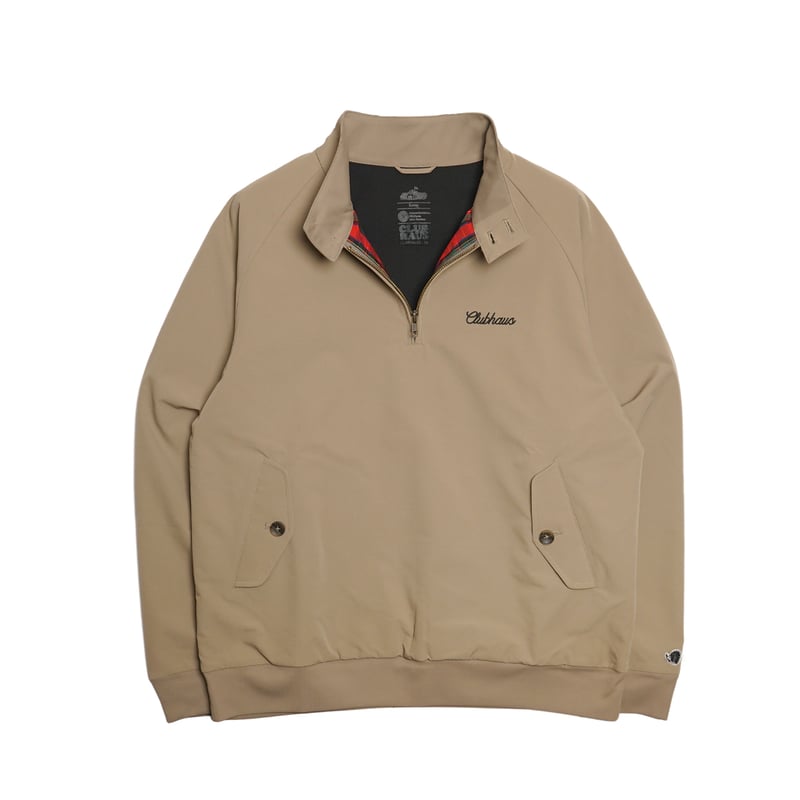 CLUBHAUS C9 1/4zip Swingtop - Beige | CLUBHAUS