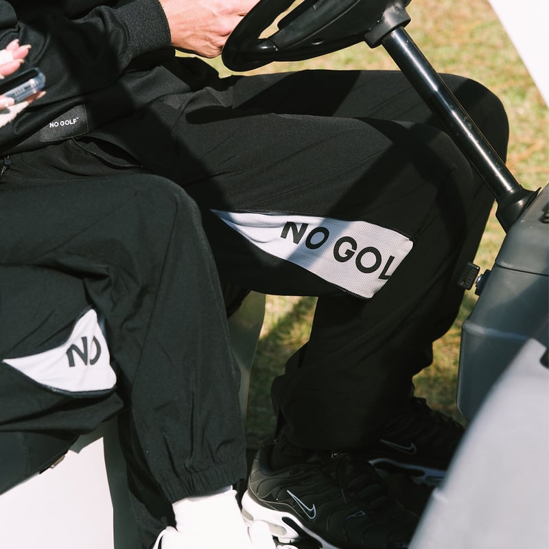 NO GOLF WINDBREAKER PANT - Black | CLUBHAUS | ク