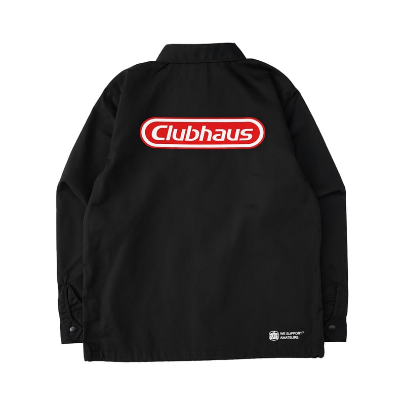 CLUBHAUS X HASEGAWA CoachJKT - Red Logo | CLUBH