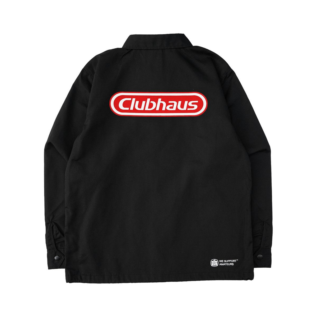 CLUBHAUS X HASEGAWA CoachJKT - Red Logo | CLUBH