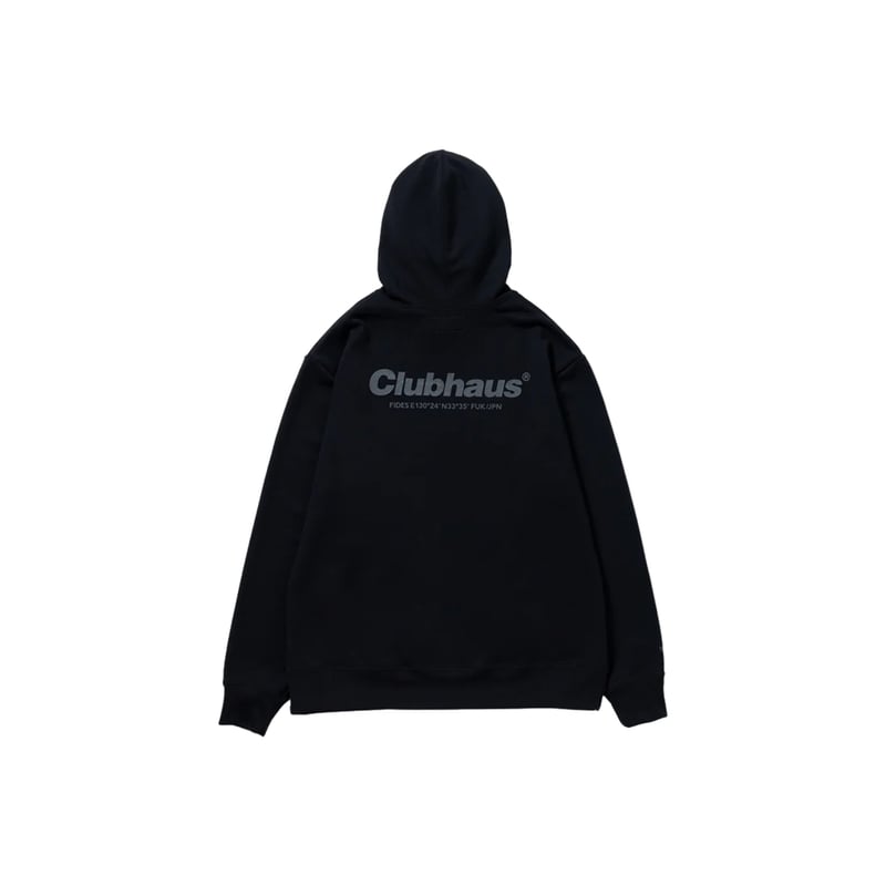 FIDES × CLUBHAUS Logo Parka - Black | CLUBHAUS