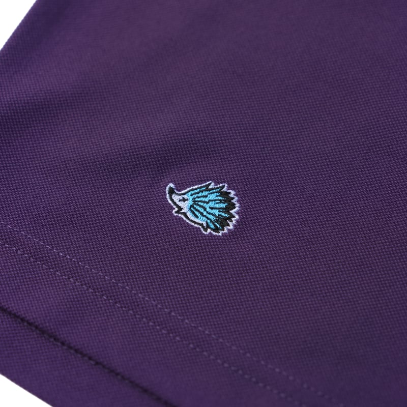 CLUBHAUS Big Polo-Purple