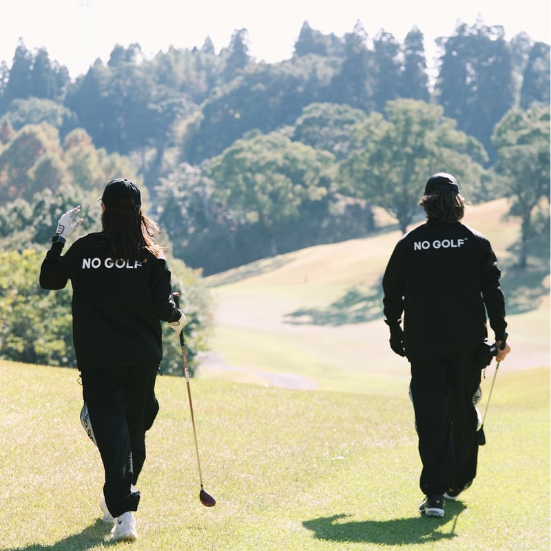 NO GOLF NECK PISTE - Black | CLUBHAUS | クラブハウス