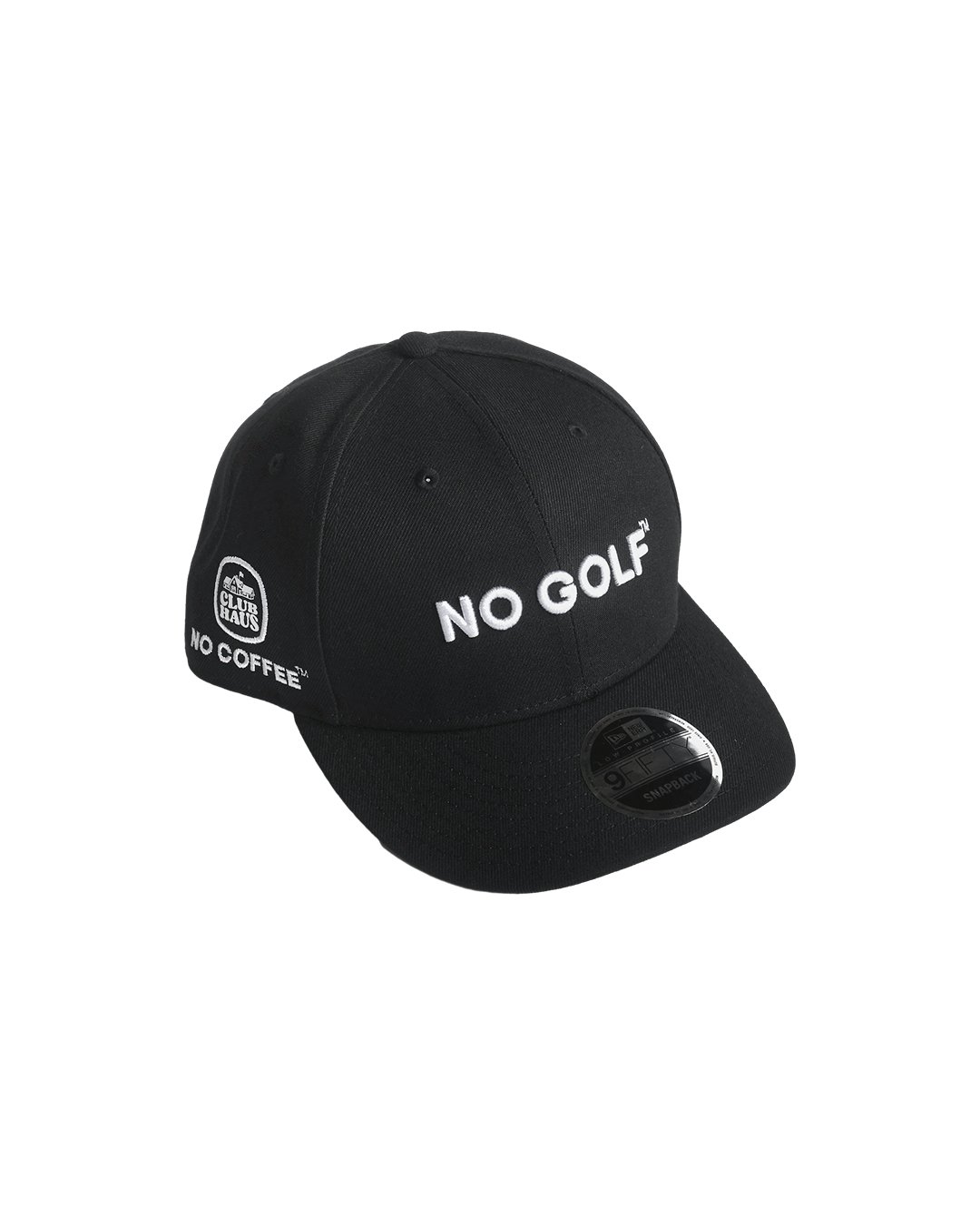 NO GOLF NEWERA 9FIFTY LOGO - Black | CLUBHAUS |