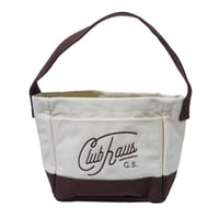 clubhaus Wedgehog Mock Knit クラブハウスモックネック Wedgehog Mock Knit - White | CLUBHAUS | クラブハウス