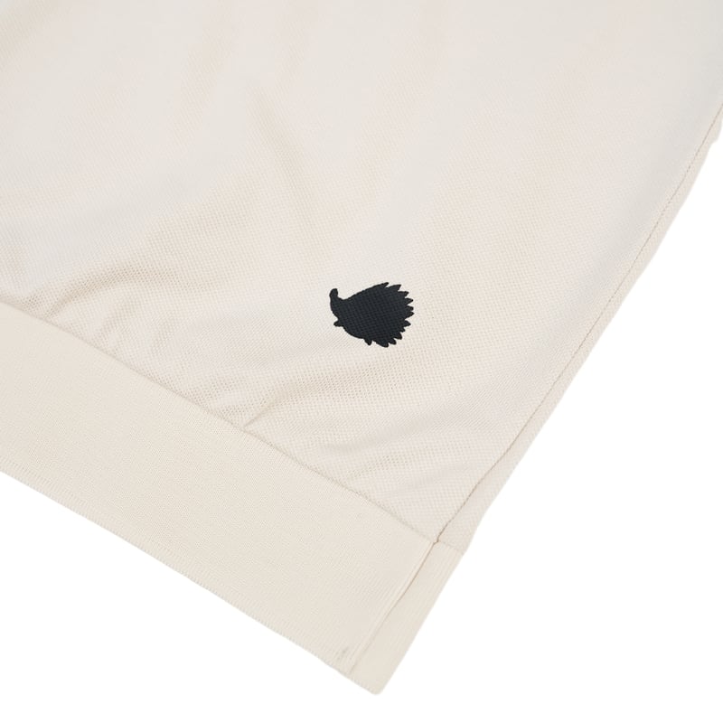 CLUBHAUS RibbedHem Polo - Ivory | CLUBHAUS | クラ