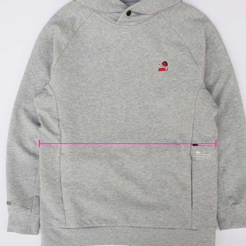 CLUBHAUS × TRUE Linkswear Hoodie - Charcoal | C