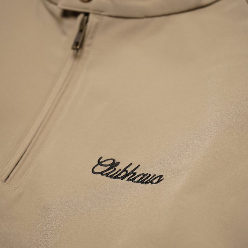 clubhaus クラブハウス　スゥイングトップ　ベージュ　XL CLUBHAUS C9 1/4zip Swingtop - Beige | CLUBHAUS